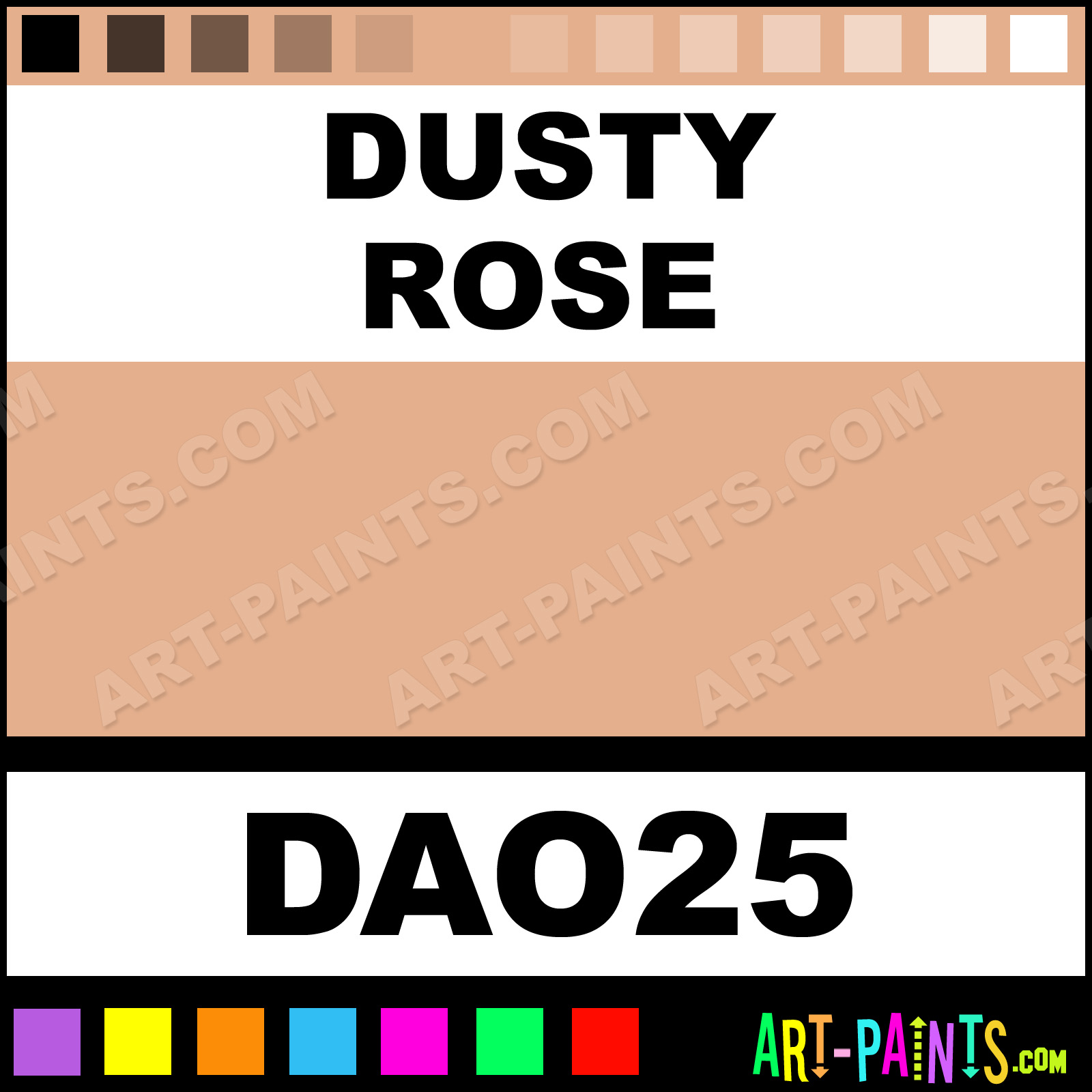 a*0様 【 104 GLAZED ROSE 】ARTIST COLOR CRA 1355 Tropical Rose - Paint Color | East Bay Paint Center