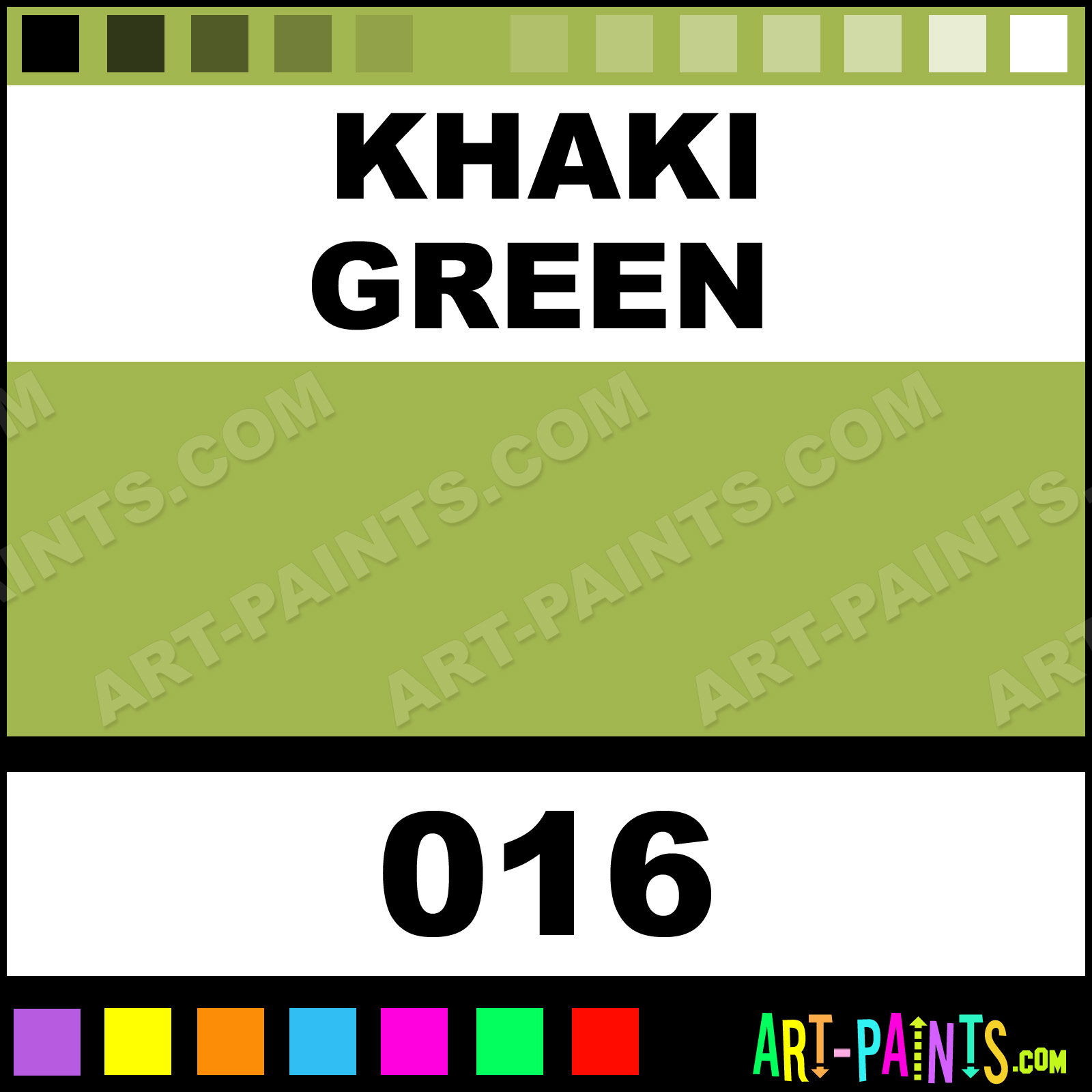 Green Khaki Paint Colors images