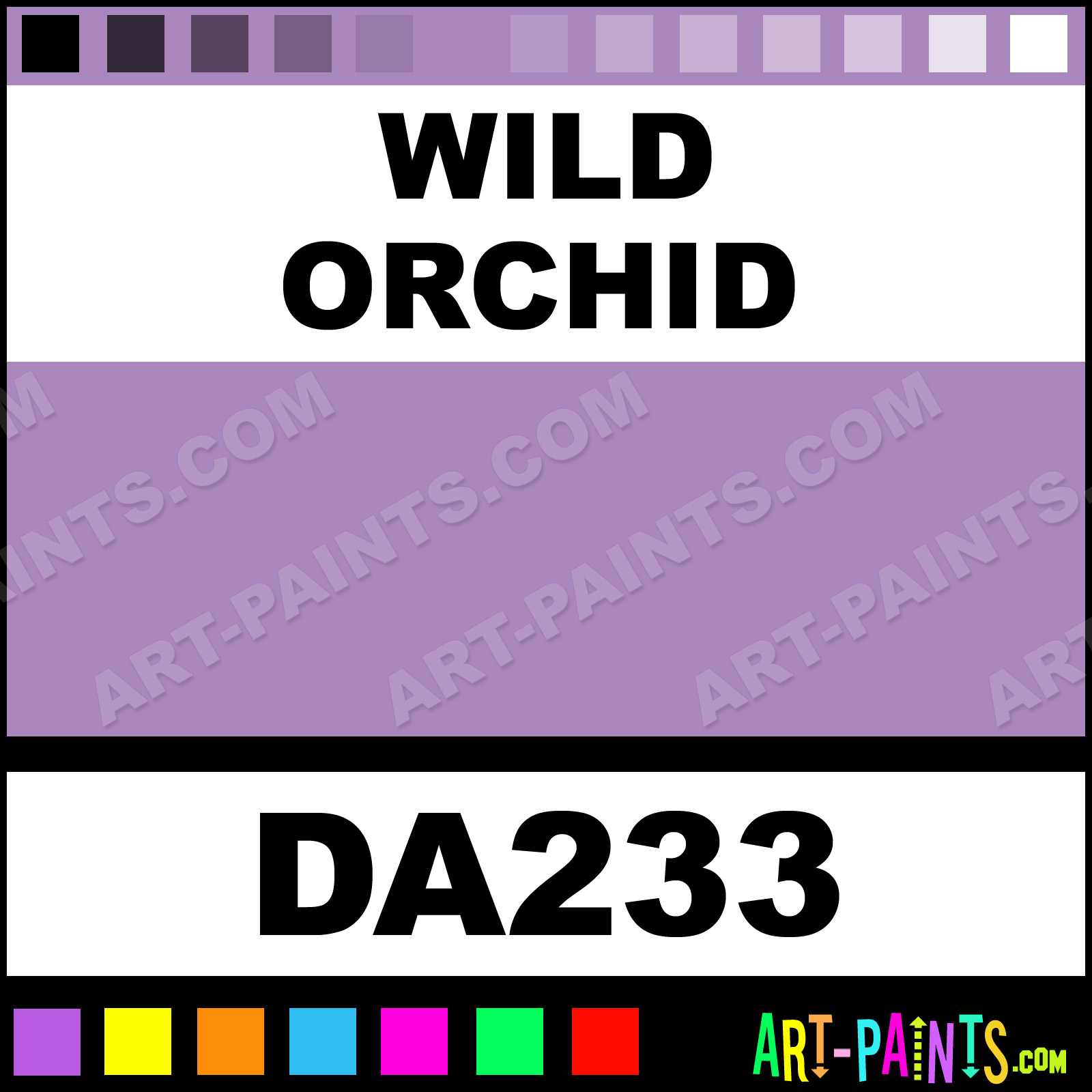 Deco Art Americana Acrylic Paint 2oz-Wild Orchid - Semi-Opaque Fabric