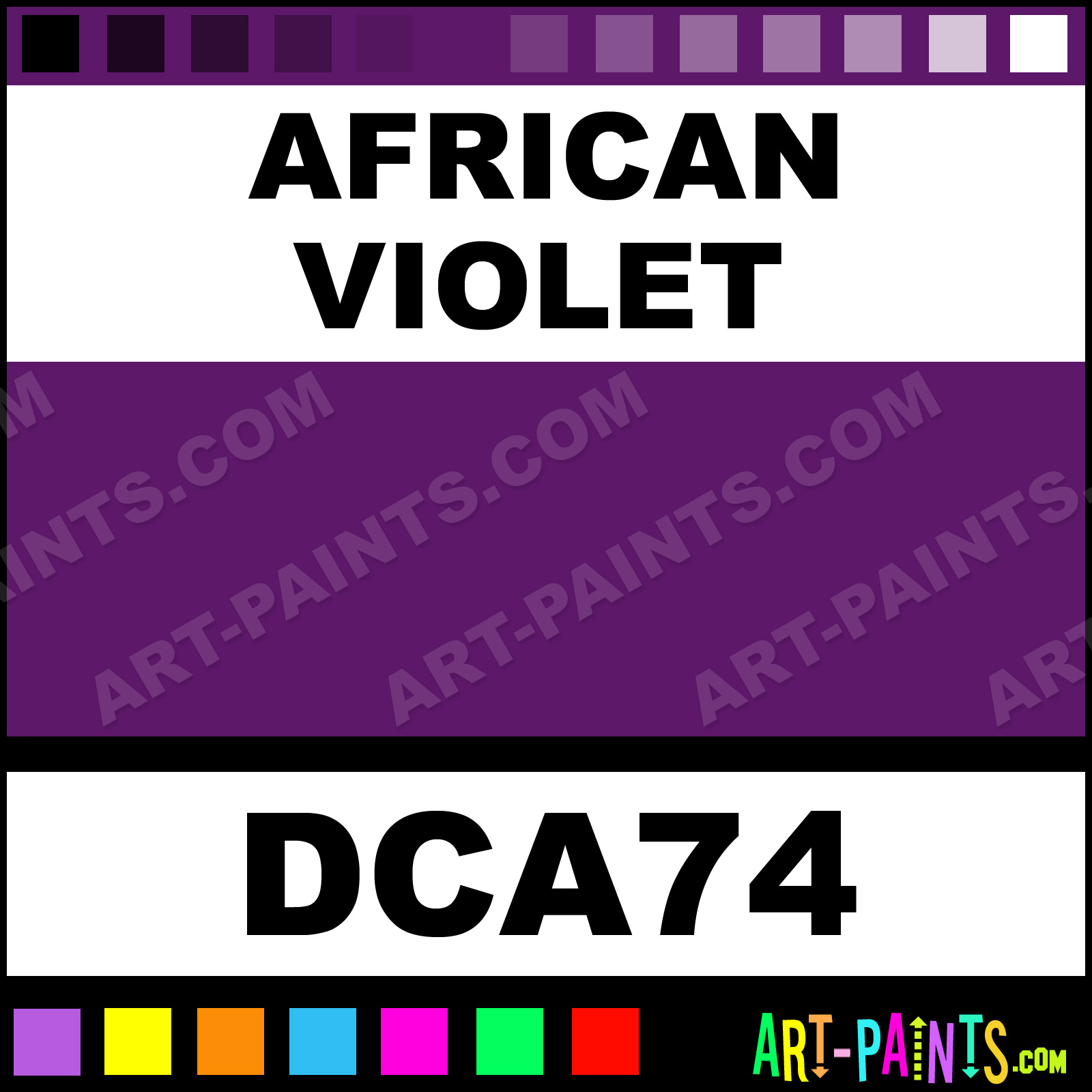 Decoart Crafter's Acrylic Paint 2oz - African Violet