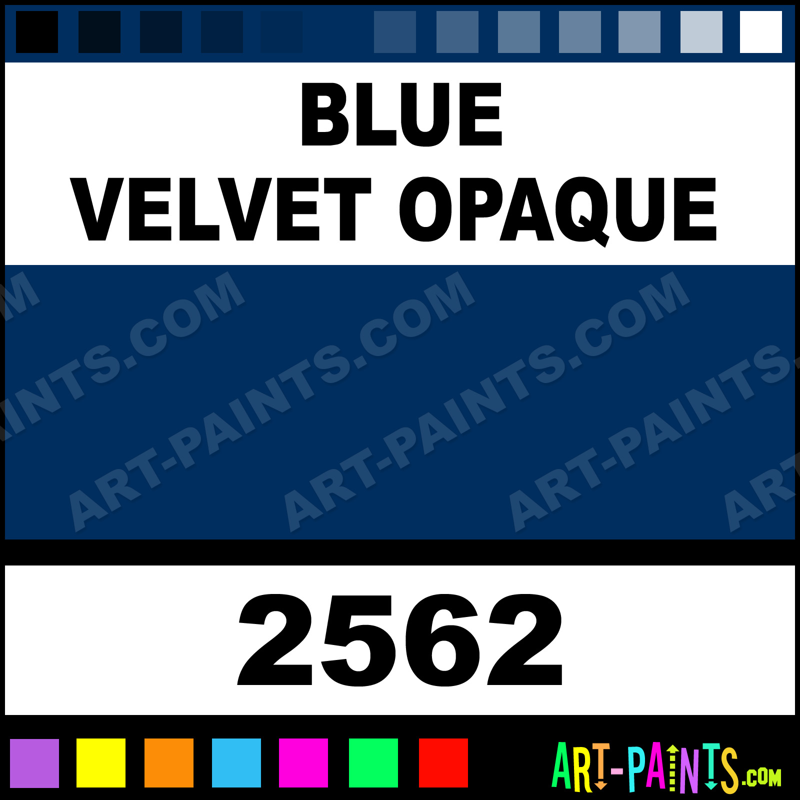 Blue Velvet Opaque Ceramcoat Acrylic Paints - 2562 - Blue Velvet