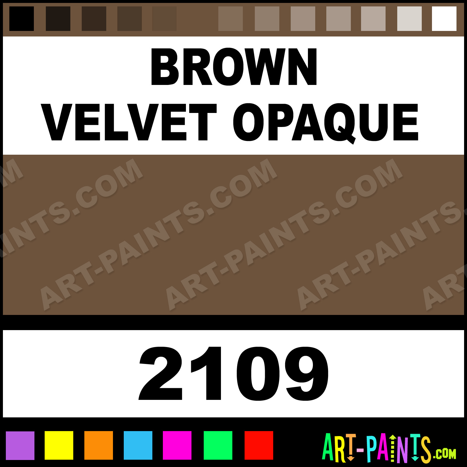 Brown Velvet Opaque Ceramcoat Acrylic Paints - 2109 - Brown Velvet