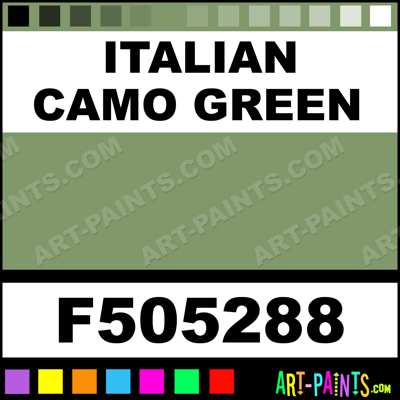 Camo Green Color
