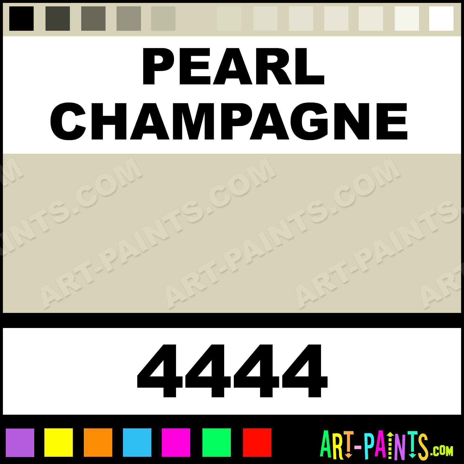 champagne paint swatch