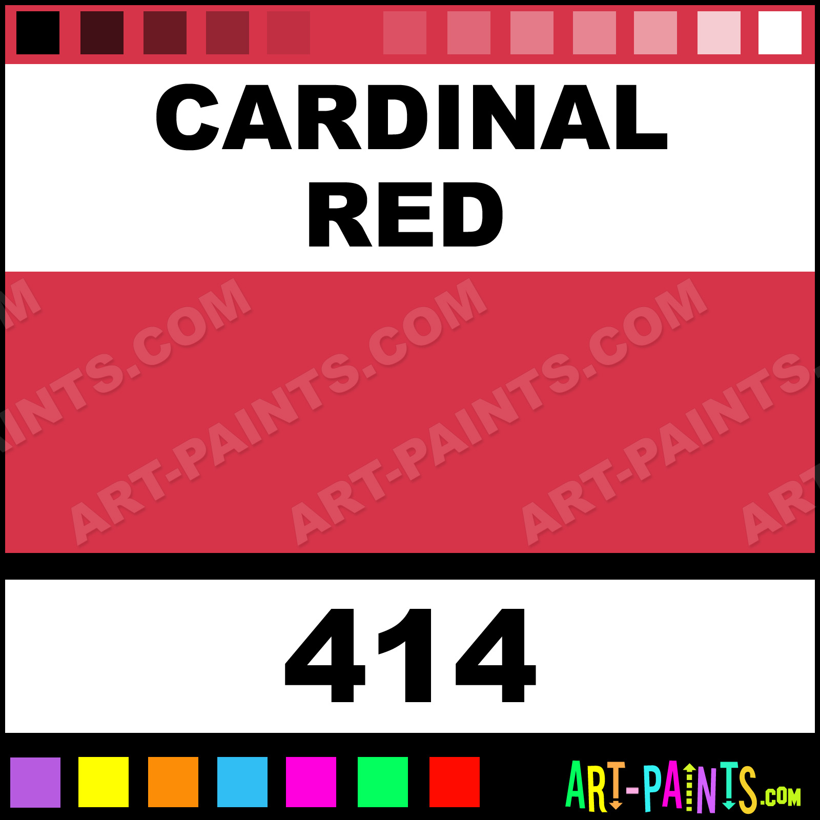 Cardinal Paint Color Chart