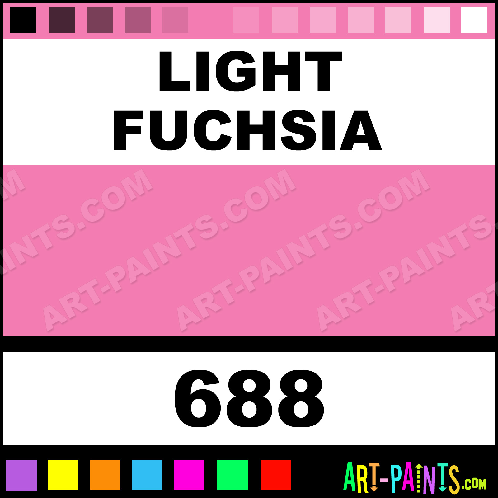 Fuchsia Color Chart