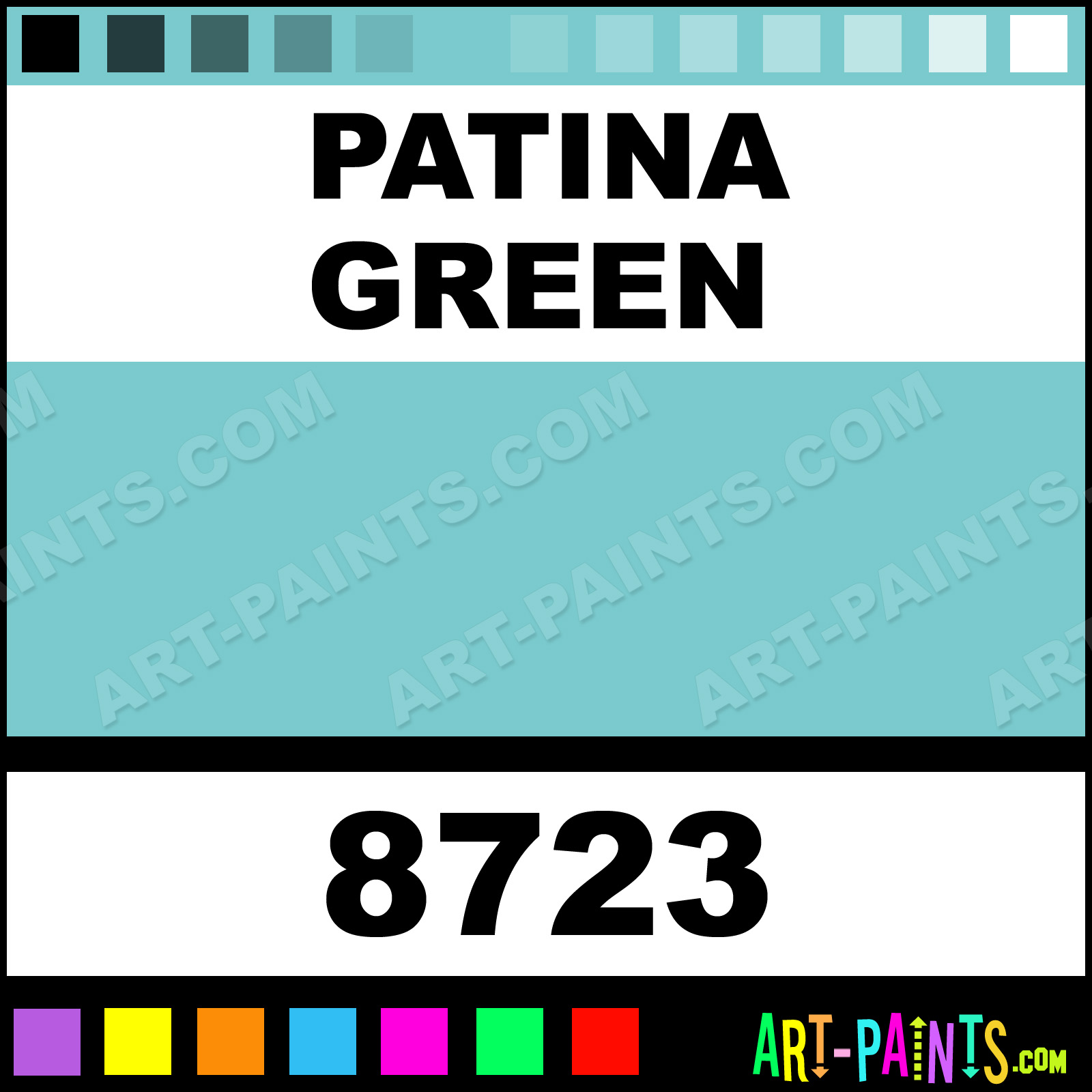 patina green glaze