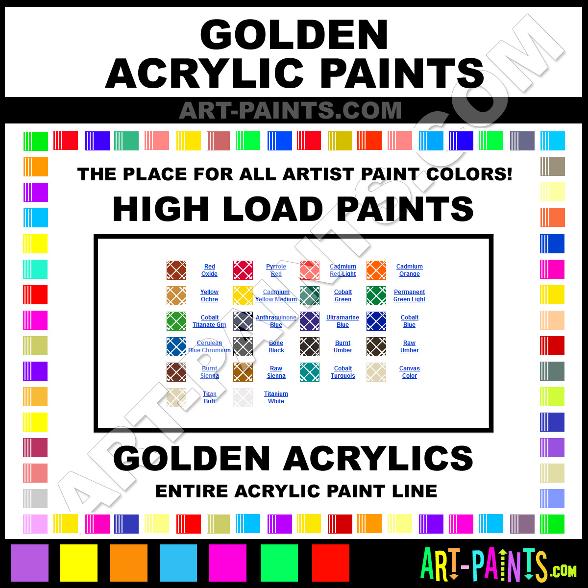 Golden Category  Paint - Acrylic Paints - Golden - Artsavingsclub