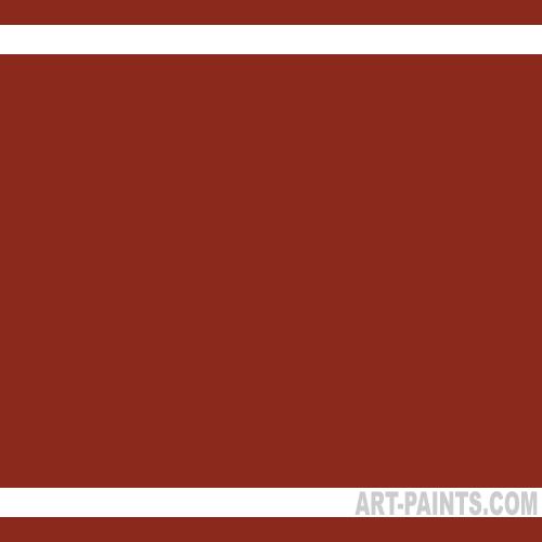 Red Ochre MAT Acrylic Paints - M051 - Red Paint, Red Ochre Color, Holbein Paint, 8A281B - Art-Paints.com