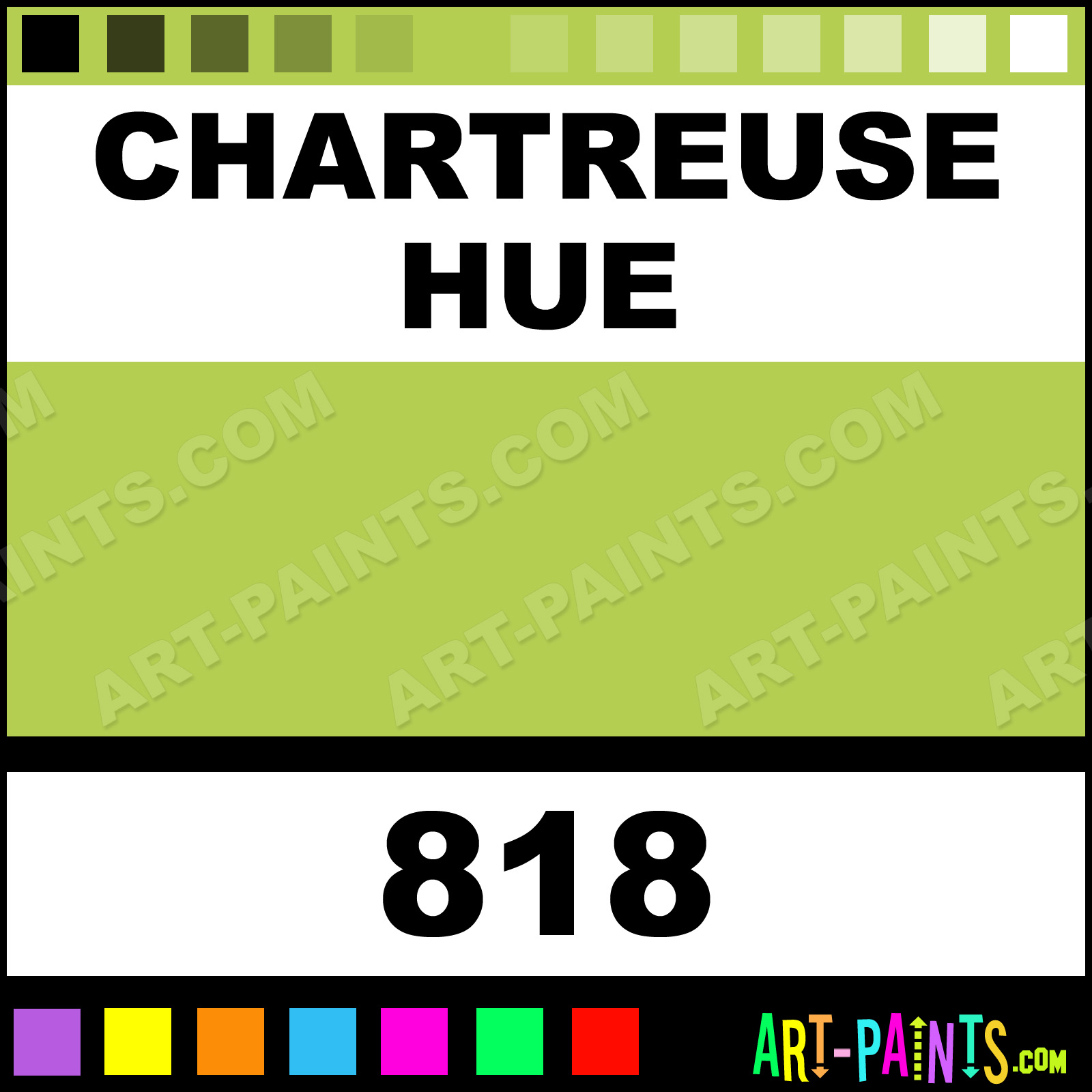 Chartreuse Dye-Na-Flow Acrylic Paints - 818 - Chartreuse Paint, Chartreuse  Color, Jacquard Dye-Na-Flow Paint, B4CE51 