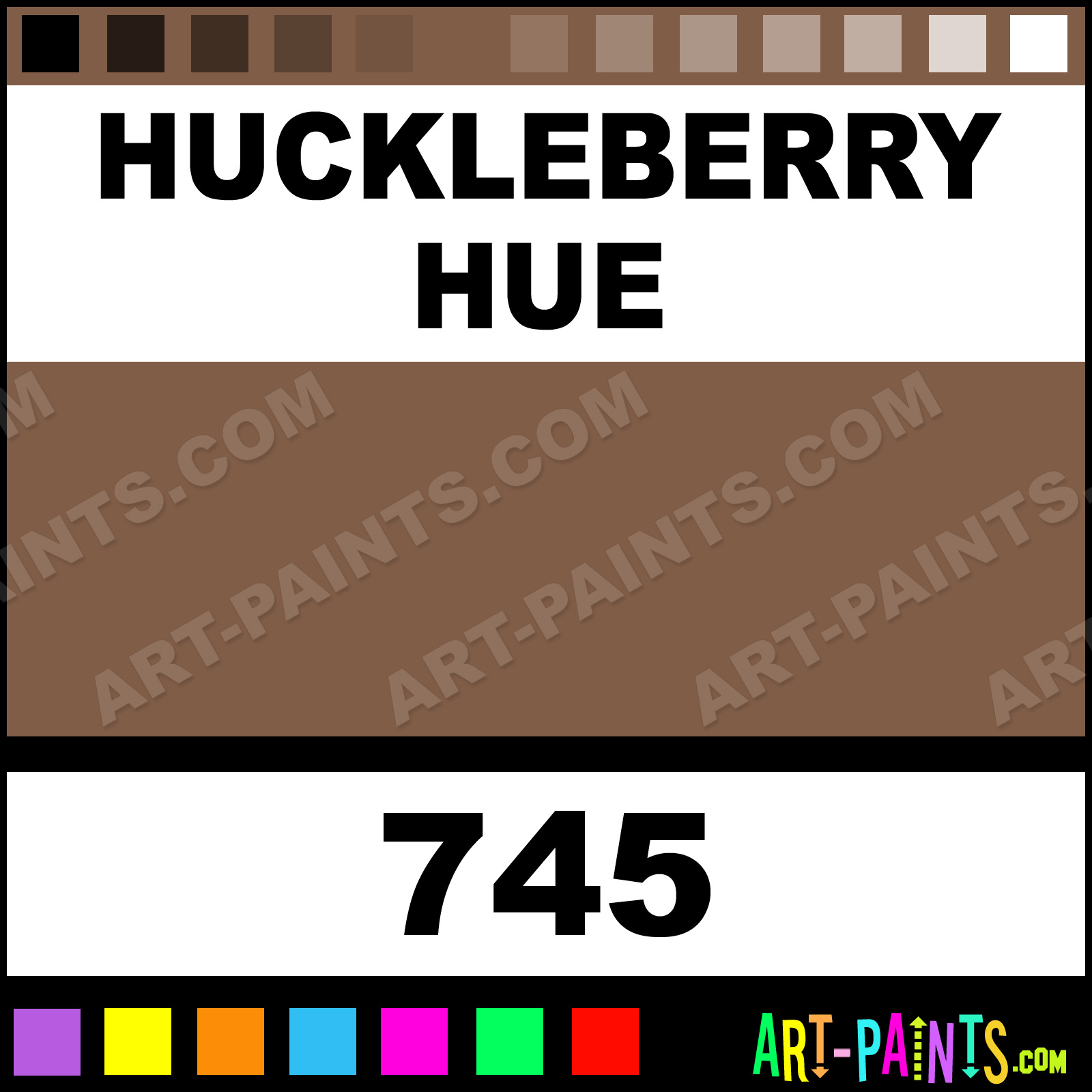 Huckleberry Folk Art Acrylic Paints - 745 - Huckleberry Paint