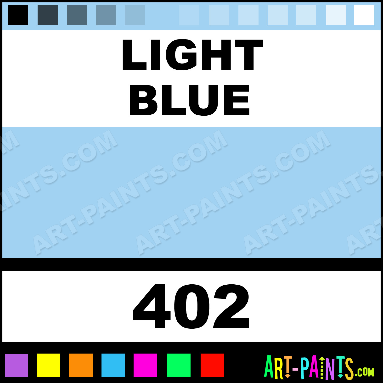 Shop Plaid FolkArt ® Acrylic Colors - Light Blue, 8 oz. - 36357