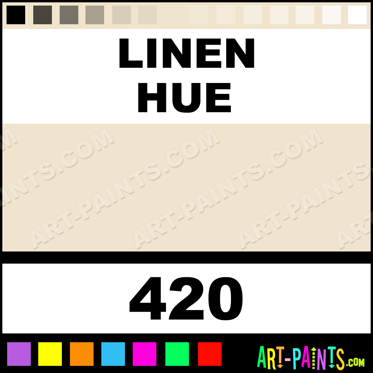 Linen Folk Art Acrylic Paints 420 Linen Paint, Linen Color, Plaid
