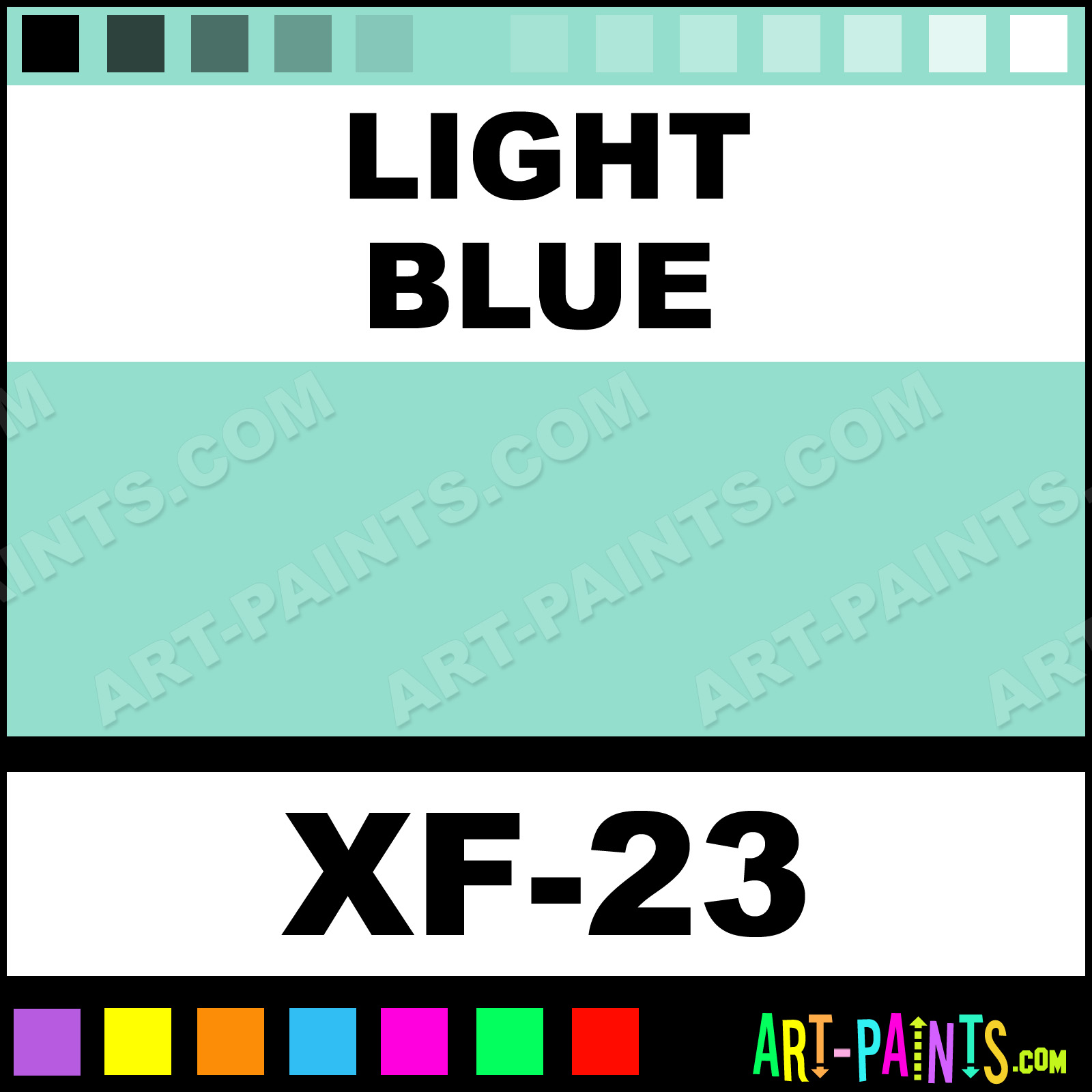 Acrylic Xf-23 Light Blue