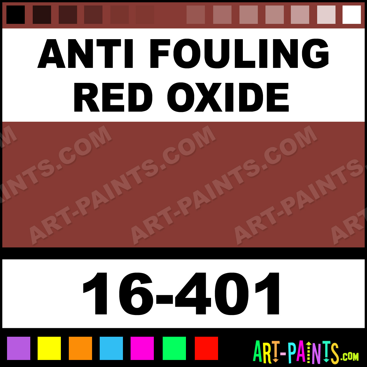 Anti Fouling Red Oxide ModelFlex Marine Airbrush Spray Paints 16401