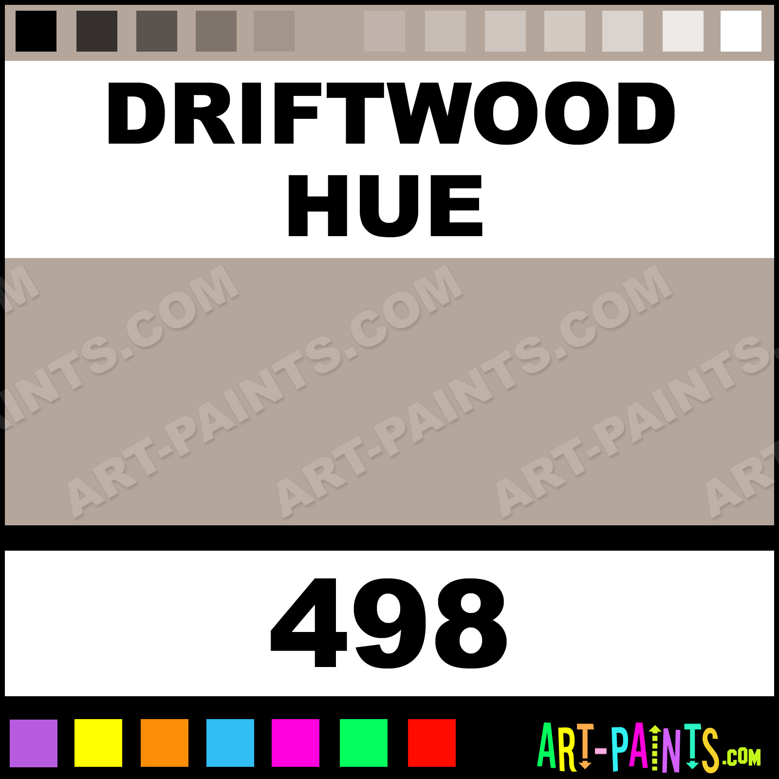 Driftwood Artist Airbrush Spray Paints 498 Driftwood Paint