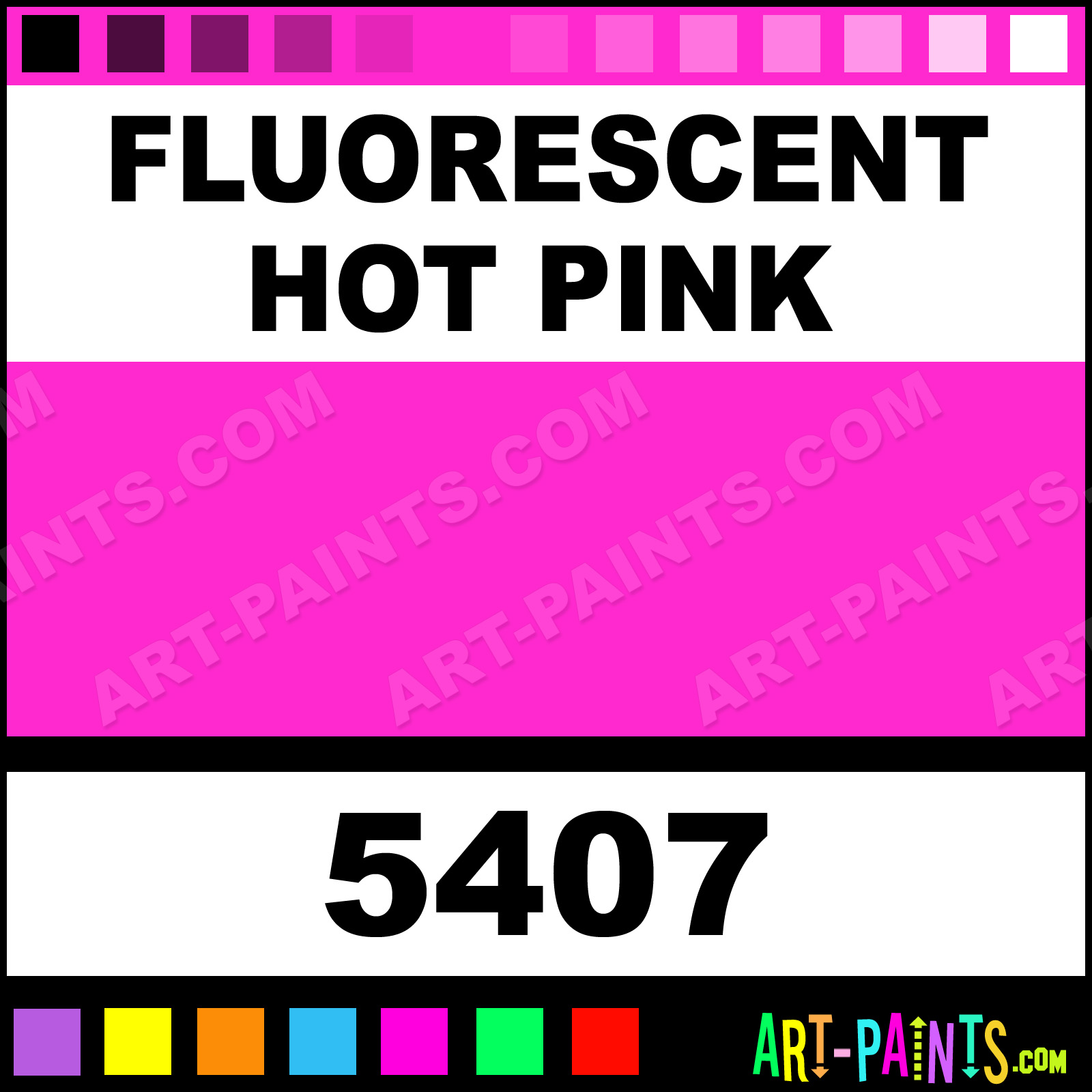 Fluorescent Hot Pink Professional Airbrush Spray Paints - 5407 -  Fluorescent Hot Pink Paint, Fluorescent Hot Pink Color, Createx  Professional Spray Paint, FF28CE 