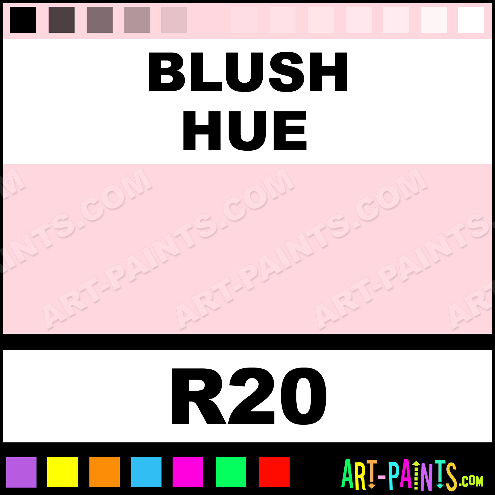 Blush Sketch Markers Calligraphy Inks, Pigments and Paints R20