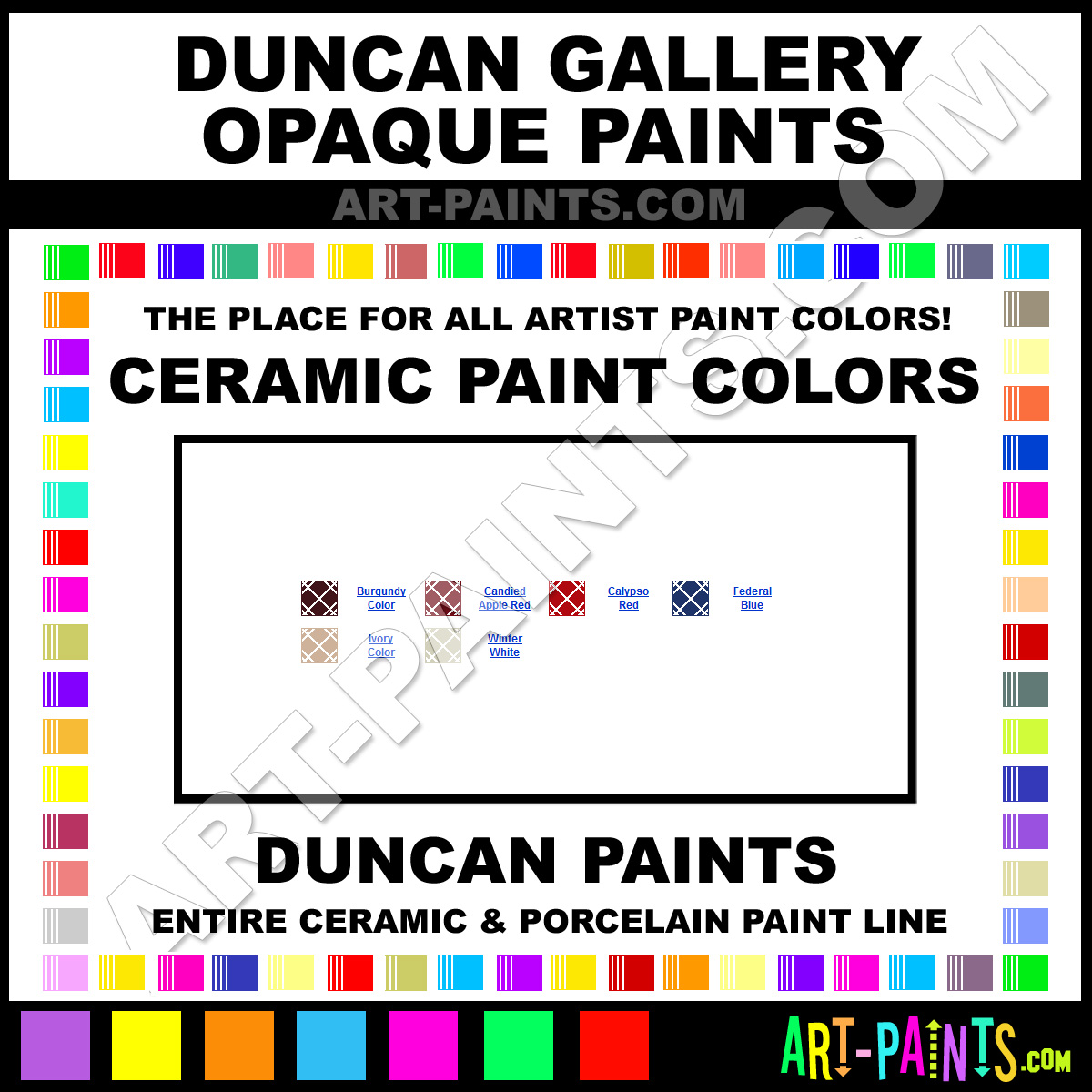 Duncan Paints Color Chart