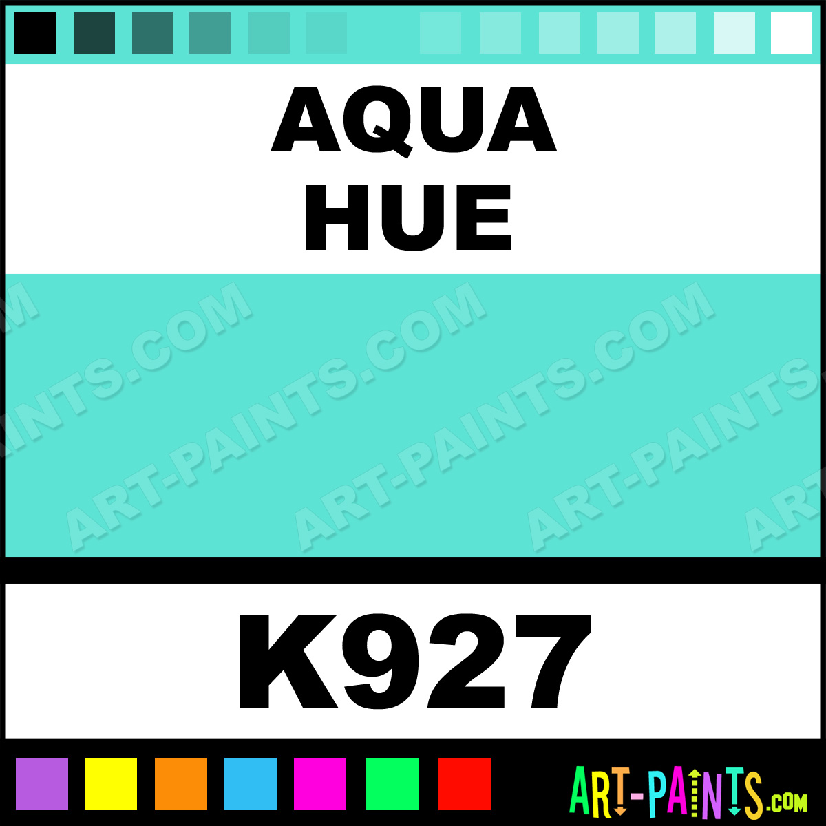 Aqua Ceramic Ceramic Paints K927 Aqua Paint, Aqua Color, Kimple Ceramic Porcelain, Pottery