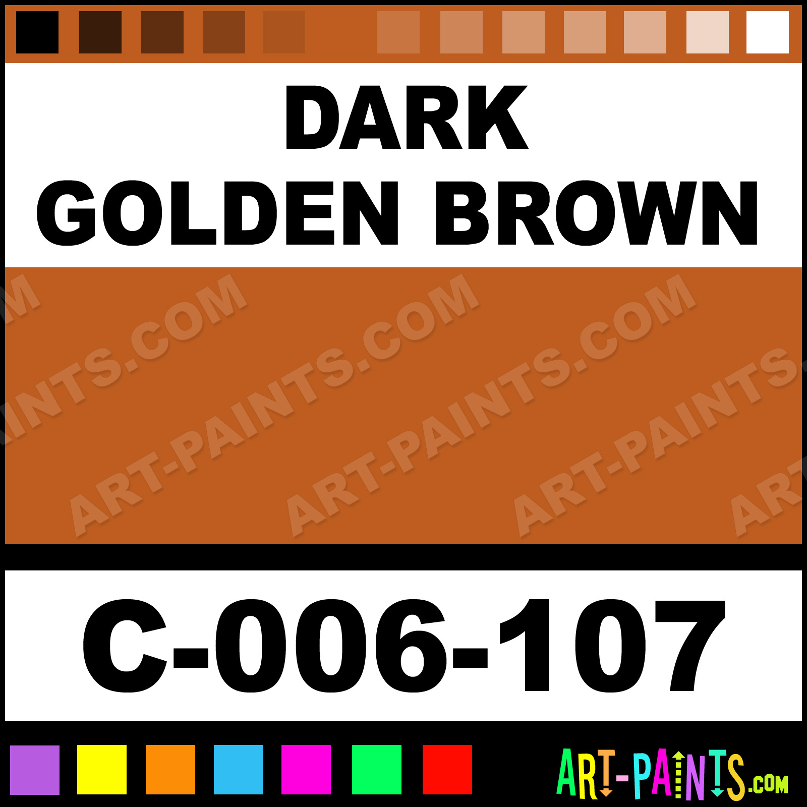 Cmyk Golden Brown