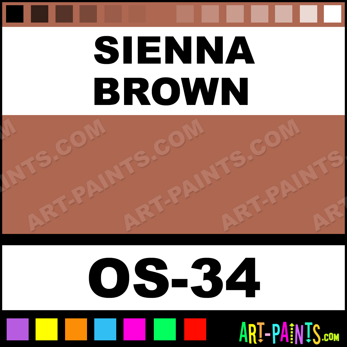 Sienna Brown Color