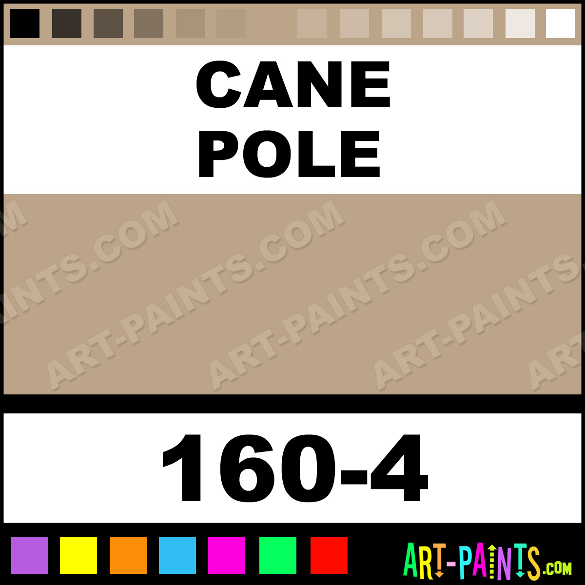 Cane Pole Ultra Ceramic Ceramic Porcelain Paints 1604 Cane Pole