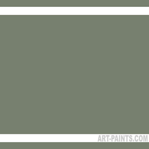 Dusty Teal Opaque Gloss Ceramic Paints - GL 117 - Dusty Teal Paint