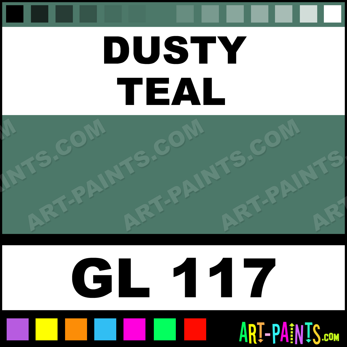 769393 HEX color Dusty Teal information