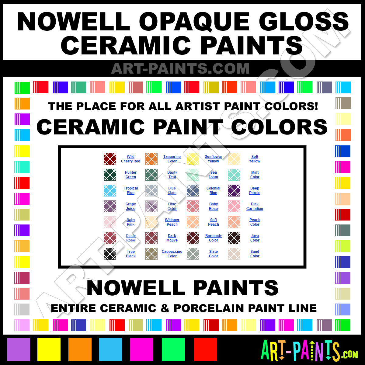 Dusty Teal Opaque Gloss Ceramic Paints - GL 117 - Dusty Teal Paint