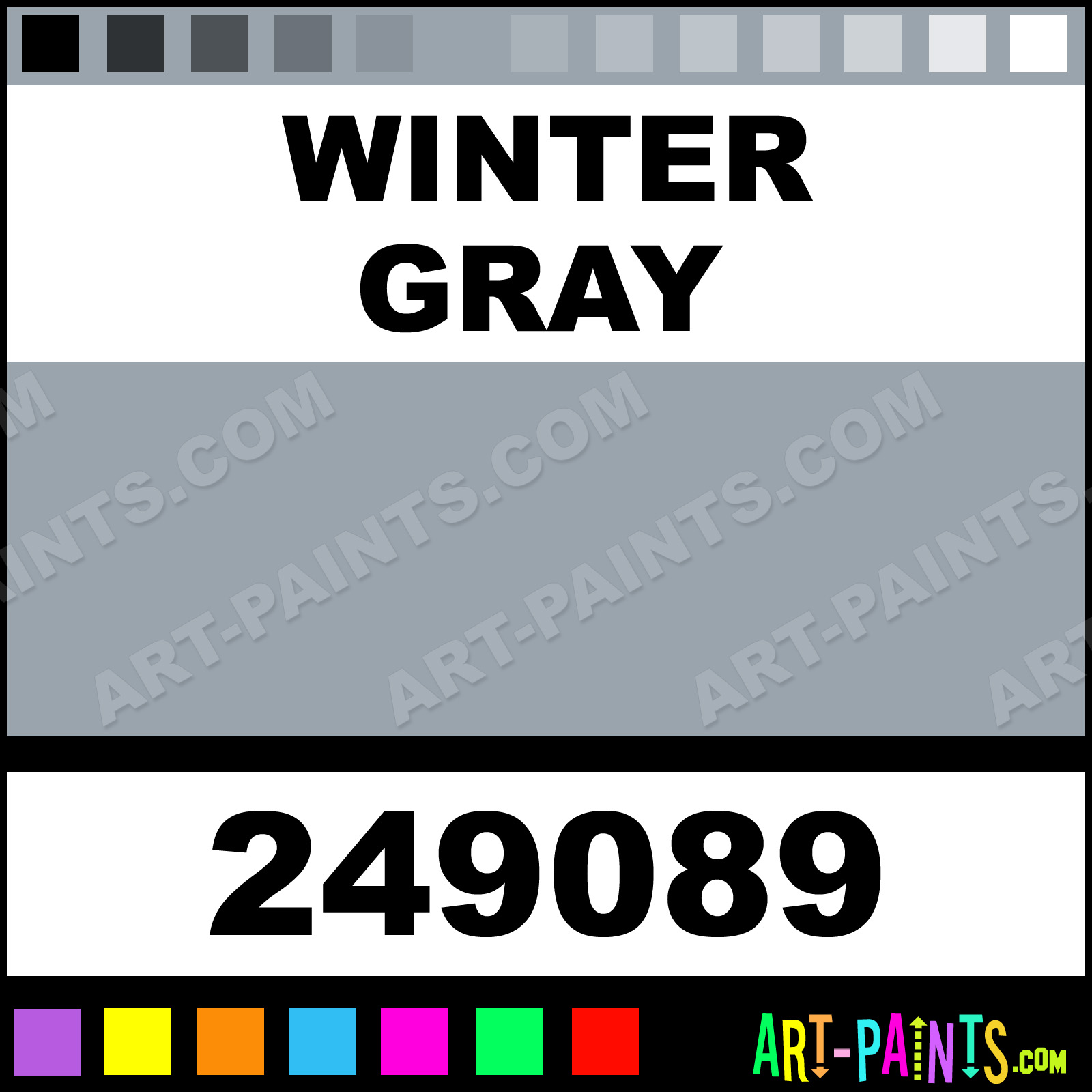 hark.05 Winter Gray Ultra Cover 2x Ceramic Paints - 249089 - Winter