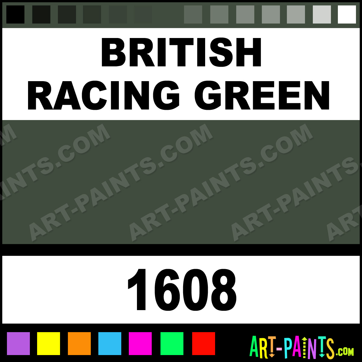 British Racing Green Acrylic Enamel Paints 1608 British Racing Green Paint, British Racing
