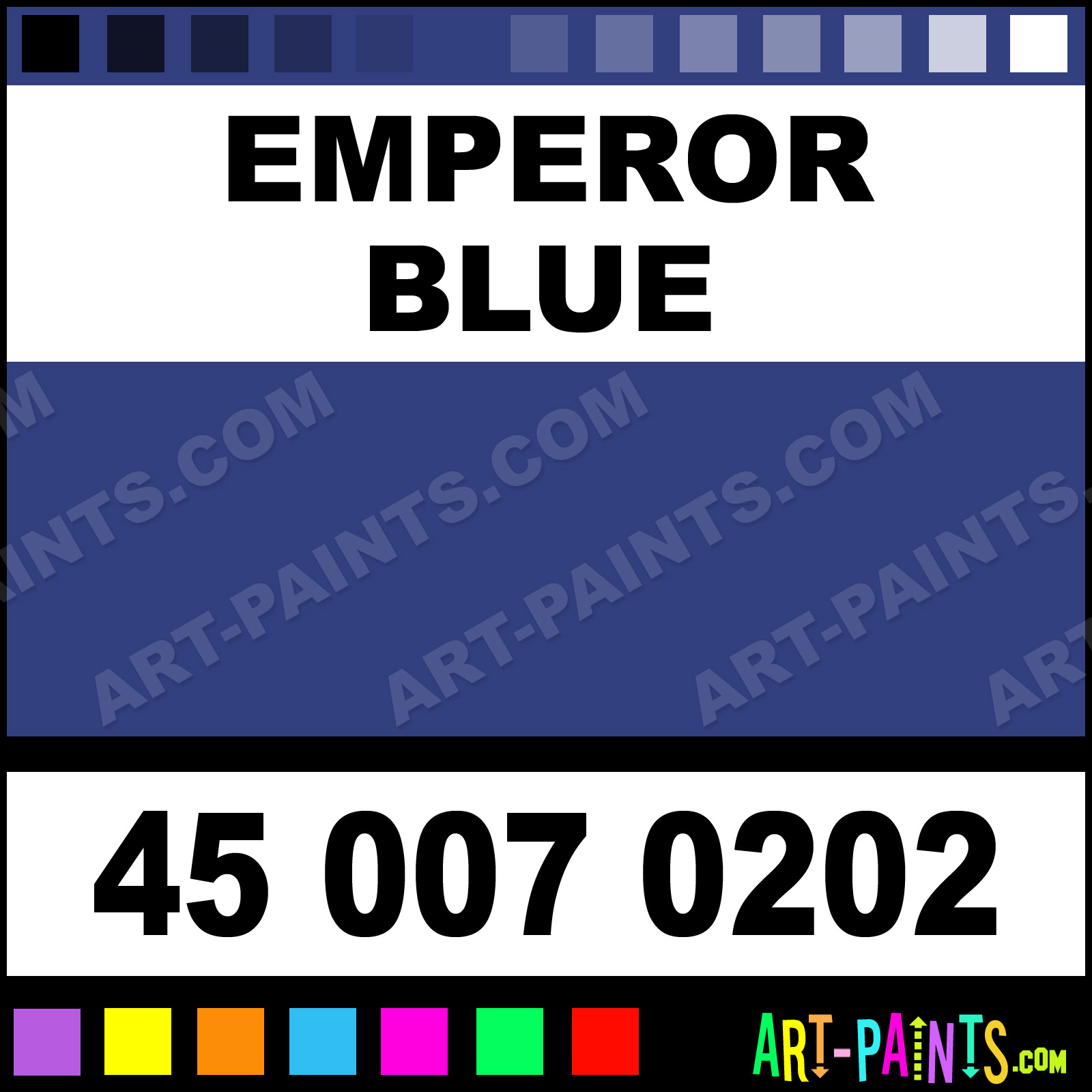 Emperor Blue Delta Enamel Paints - 45 007 0202 - Emperor Blue