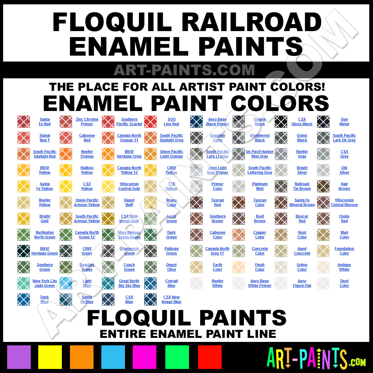 Rail Brown Railroad Enamel Paints - F110007 - Rail Brown Paint, Rail