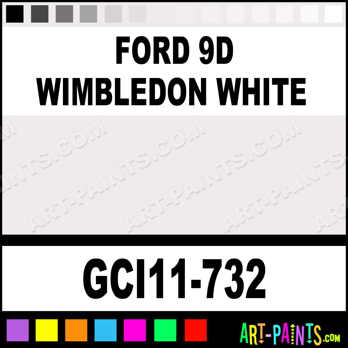 Ford wimbledon white paint