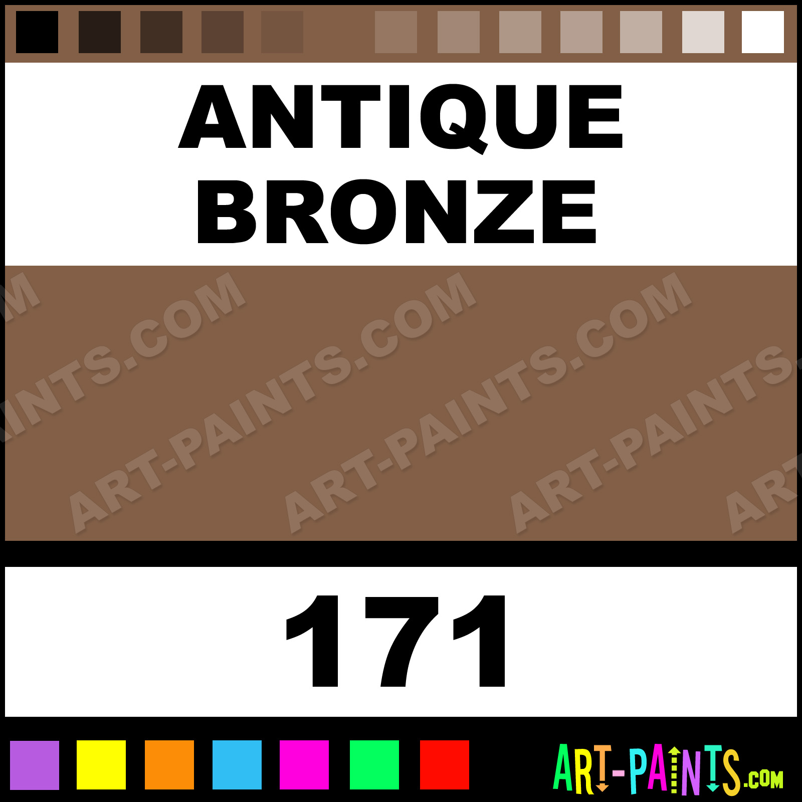 Antique Bronze Color Chart