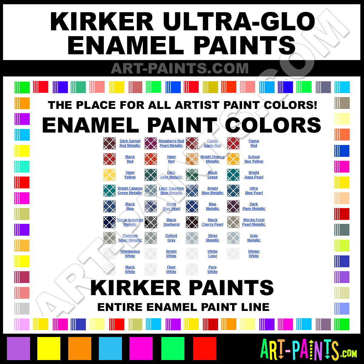 Kirker Color Chart
