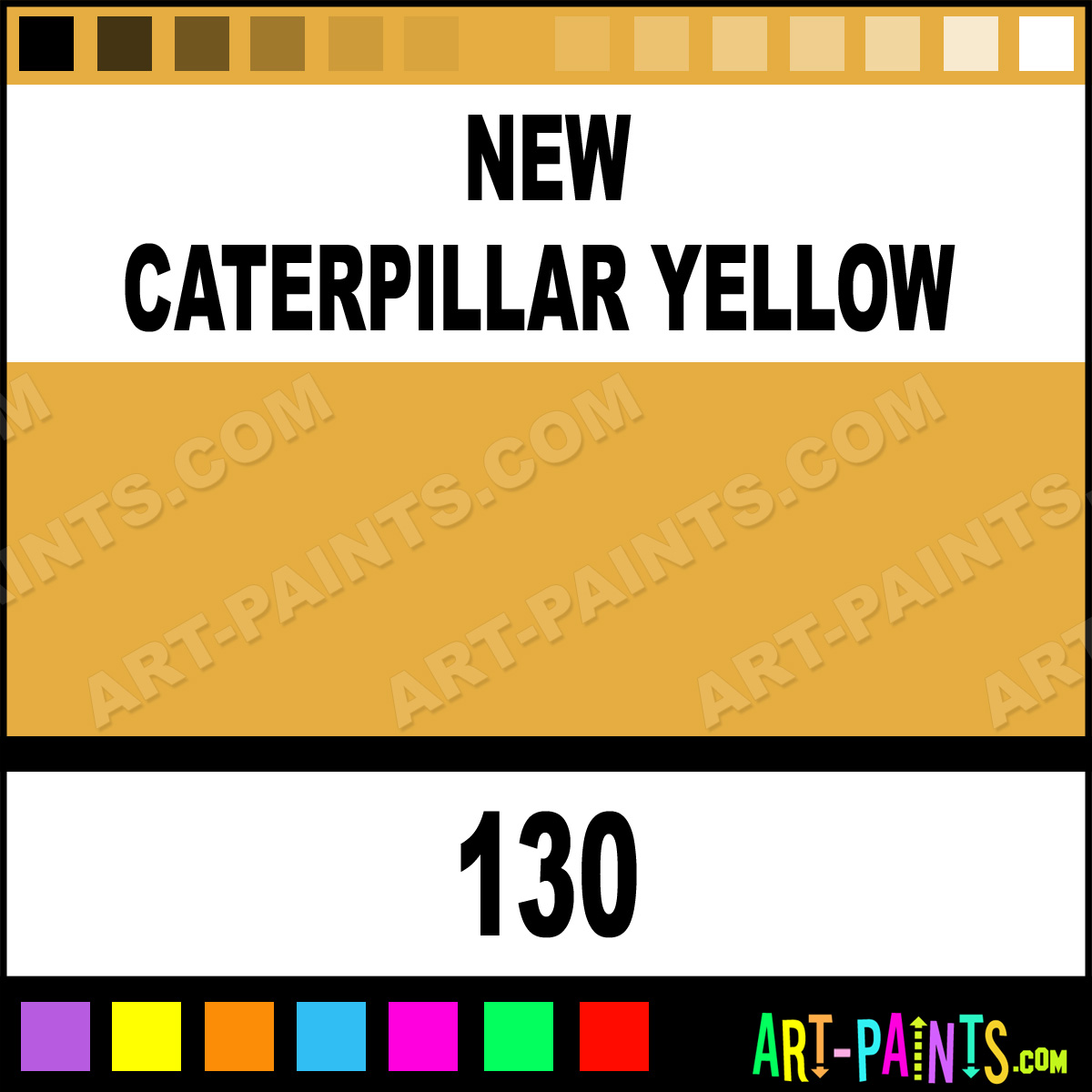 New Caterpillar Yellow Industrial ColorWorks Enamel Paints - 130 - New
