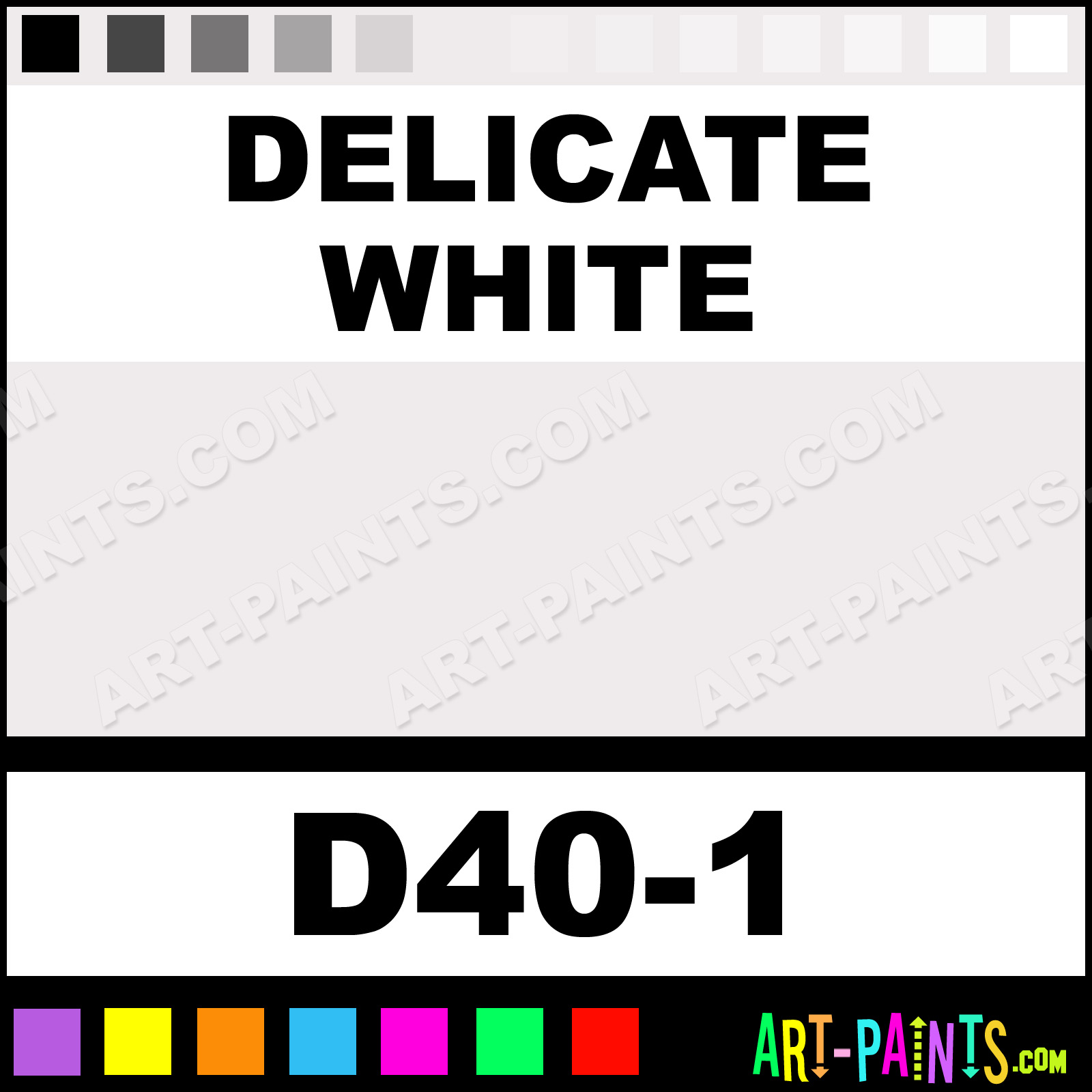 Delicate White Interior Exterior Enamel Paints D40 1 Delicate White