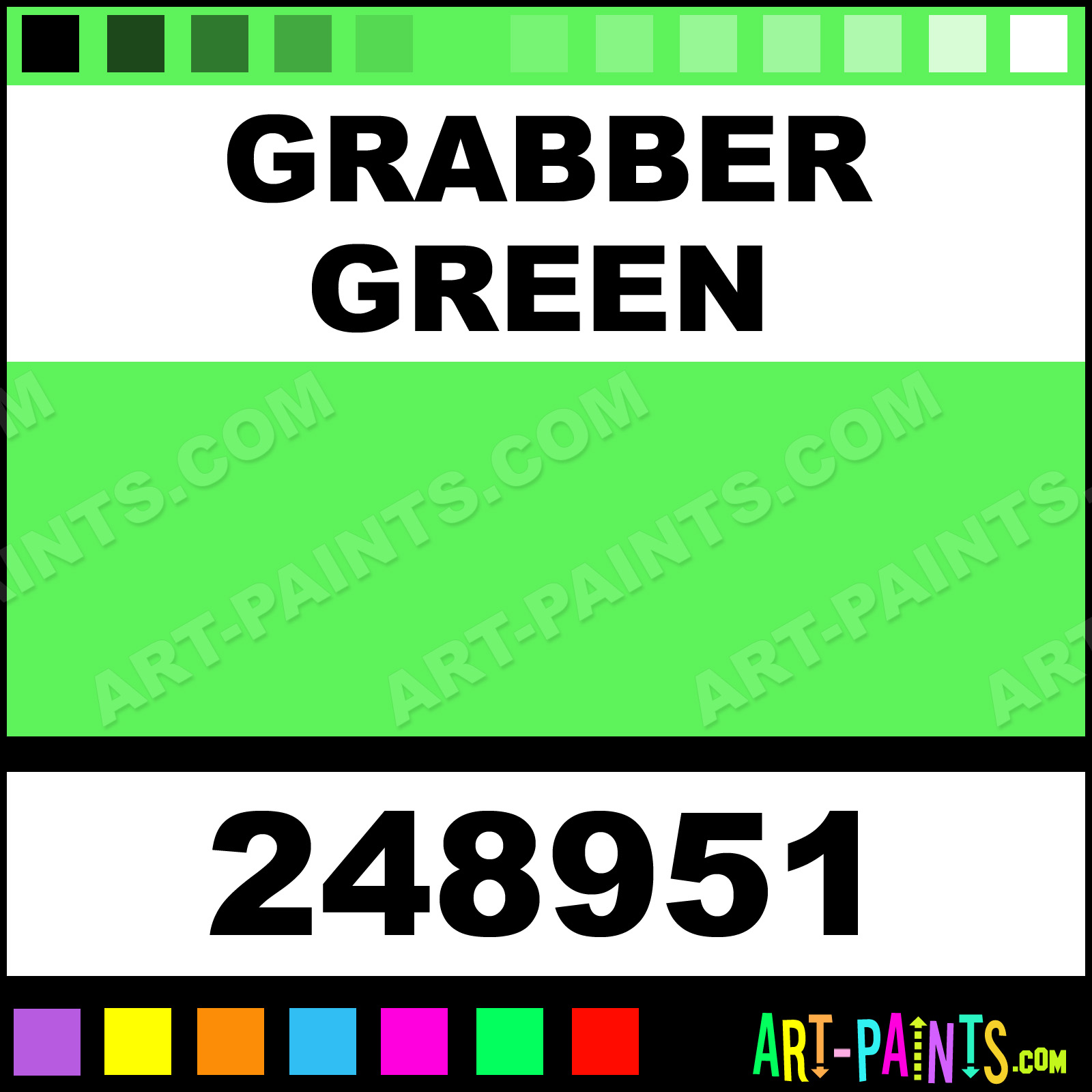 Grabber Green Engine Enamel Enamel Paints - 248951 - Grabber Green Paint,  Grabber Green Color, Rust-Oleum Engine Enamel Paint, 5DF25A 