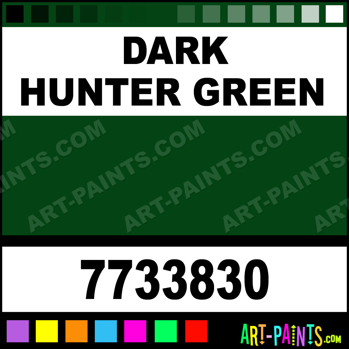 Dark Hunter Green Gloss Spray Enamel Paints - 7733830 - Dark Hunter