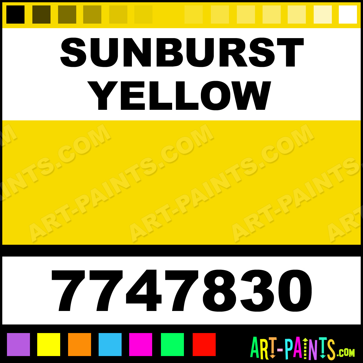 Sunburst Yellow Gloss Spray Enamel Paints 7747830 Sunburst Yellow