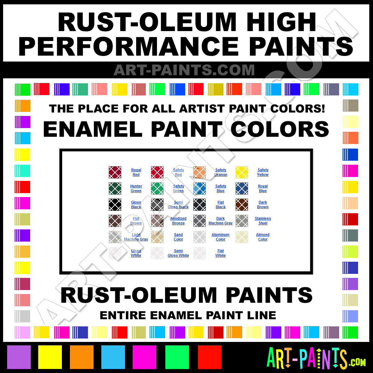 Rustoleum Color Chart