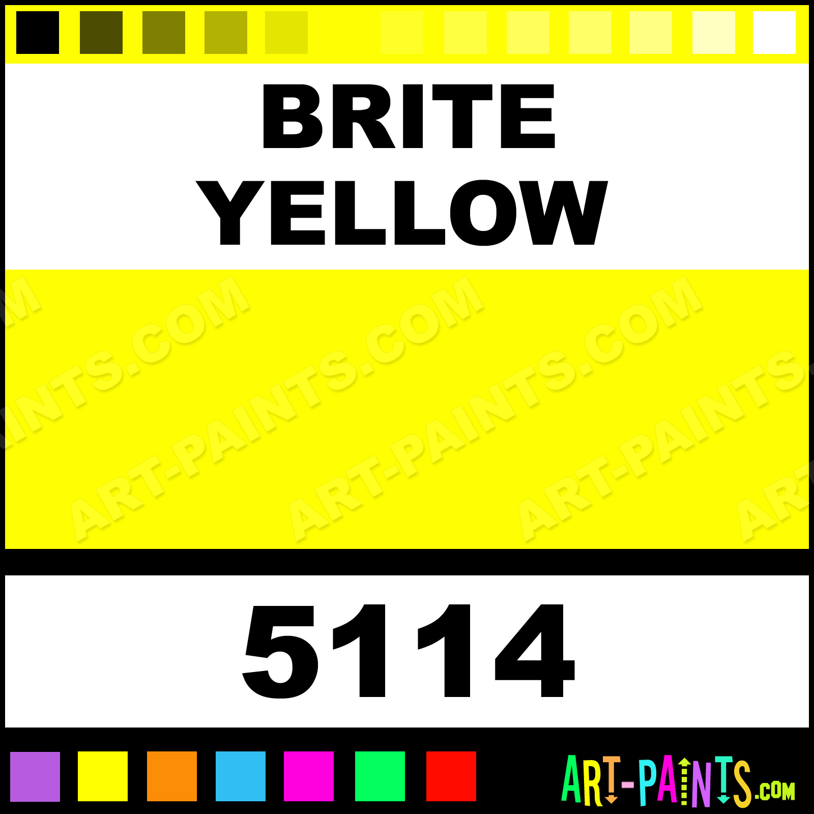 Colori per Aerografo Createx CREATEX COLORS 5114 Brite Yellow
