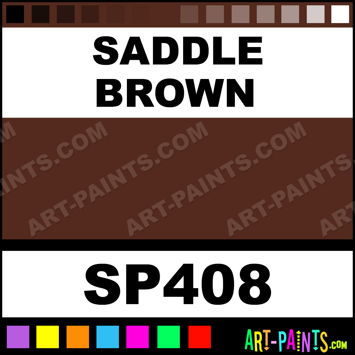 Saddle Brown Upholstery Fabric Textile Paints SP408 Saddle Brown