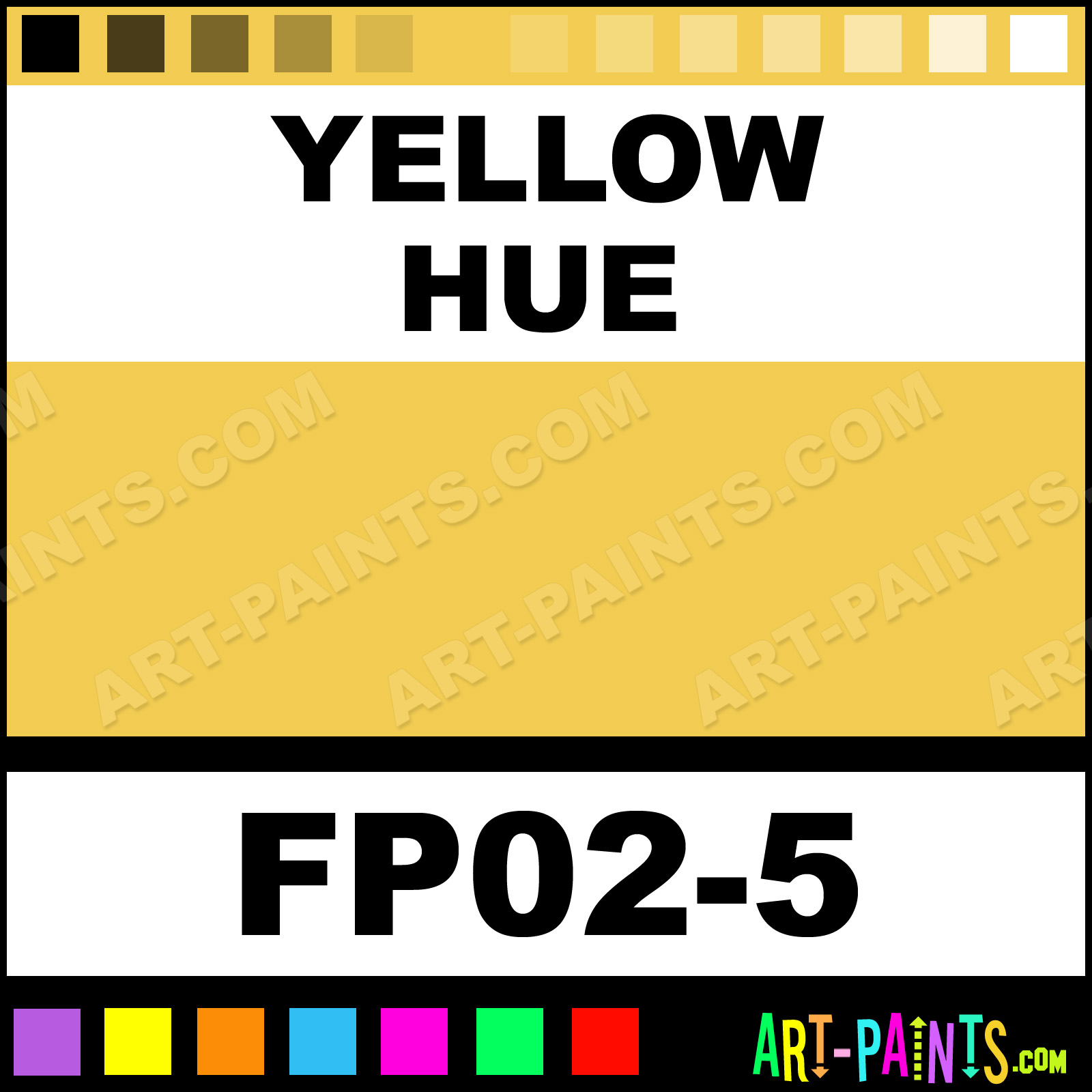 Yellow Foam Foam and Styrofoam Paints FP025 Yellow Paint, Yellow Color, DecoArt Foam Paint