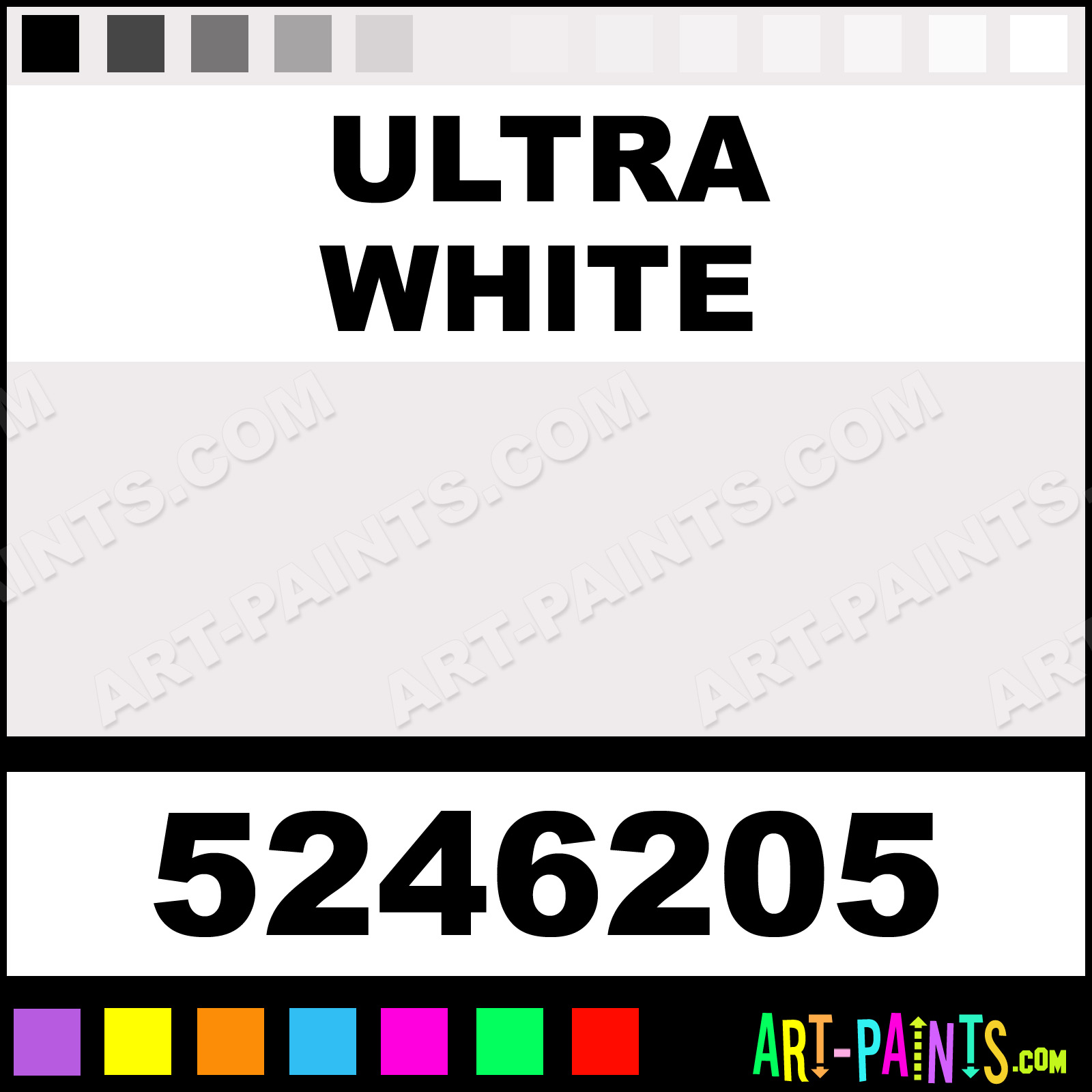 Ultra White Dry PermEnamel Stained Glass Window Paints 5246205