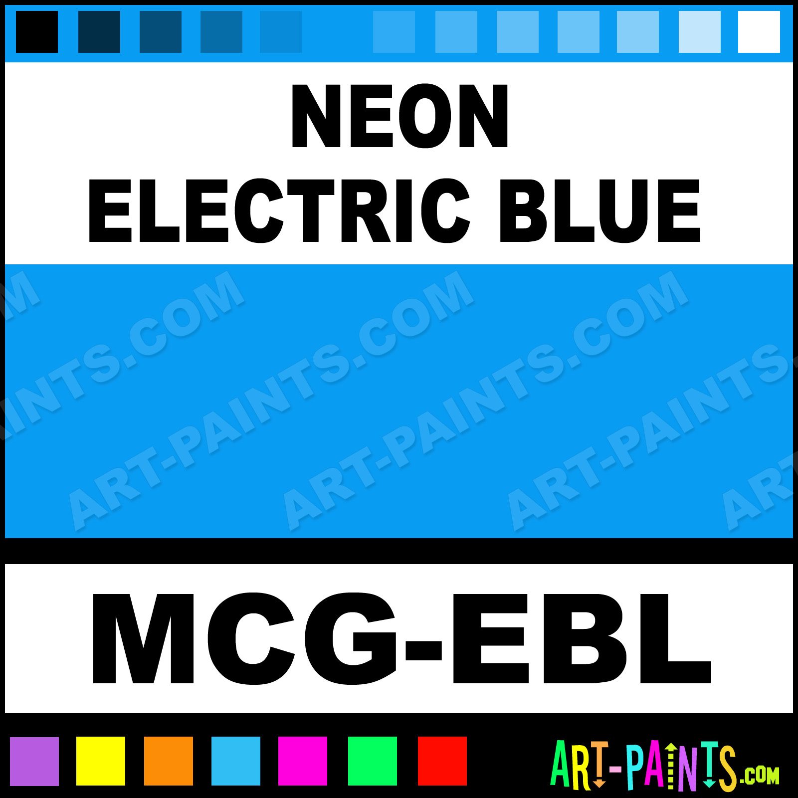 Everything about the color Electric Blue