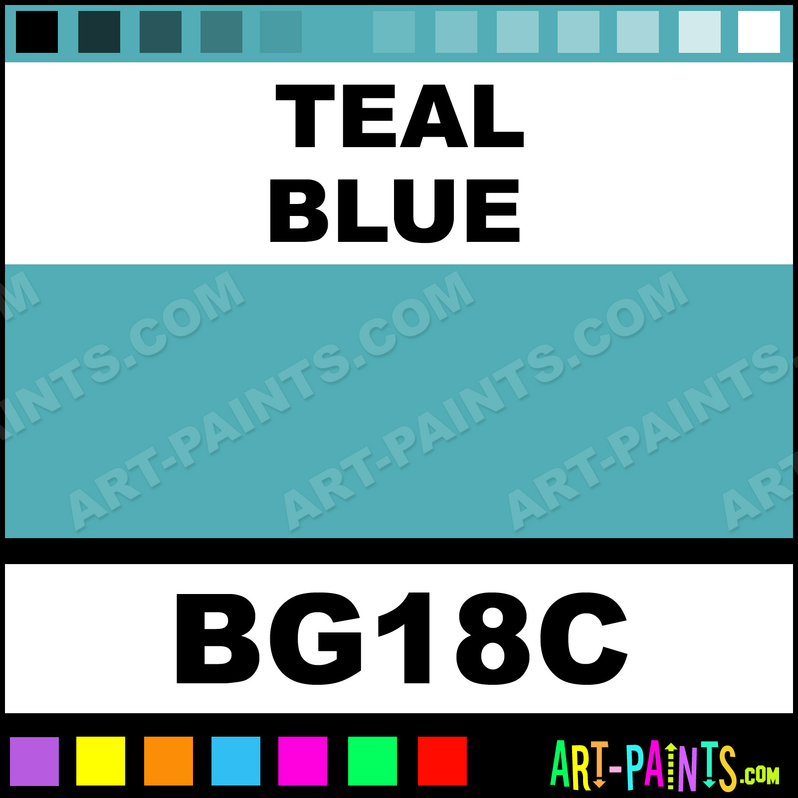 Teal Blue Xlg 