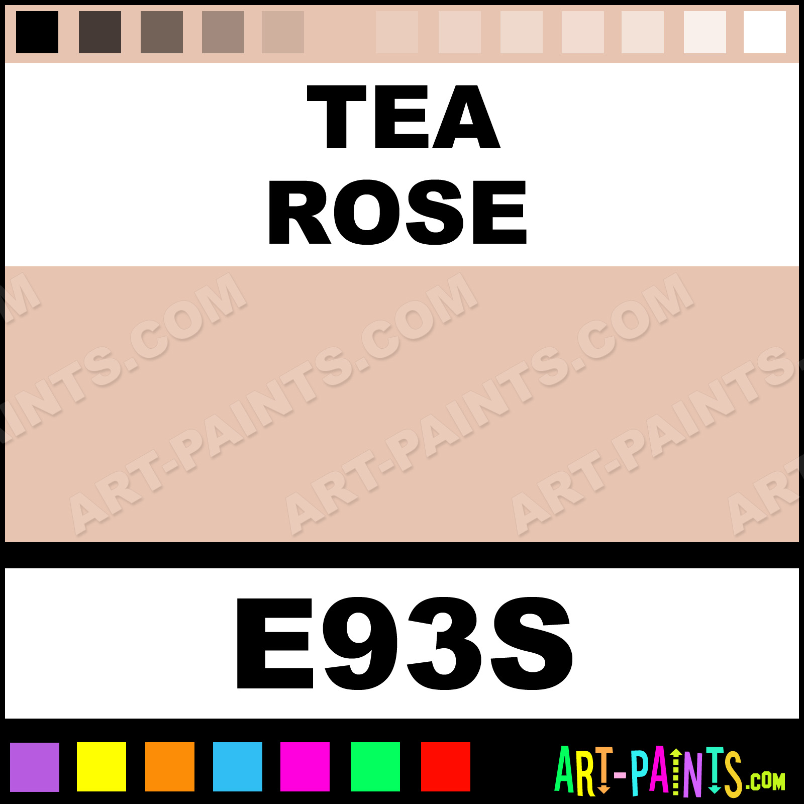 Tea Rose Colour